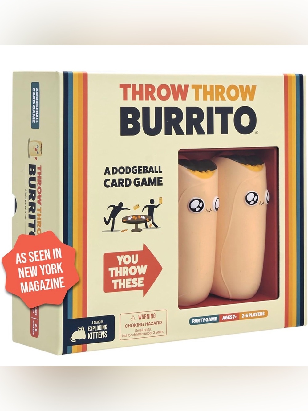 Throw Throw Burrito Card Game by Exploding Kittens